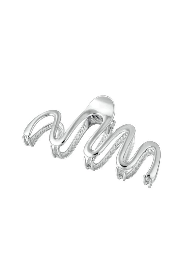 Haarklem Krul Zilver