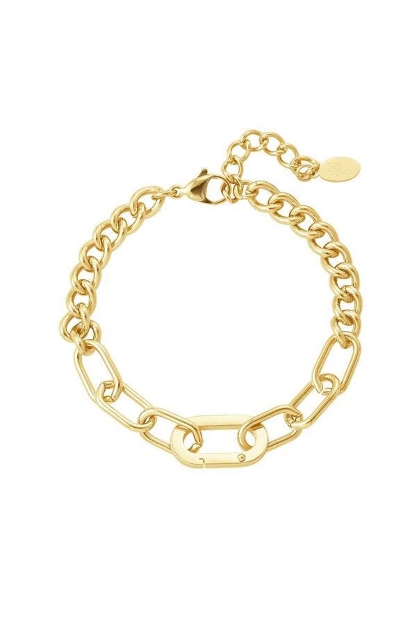 Armband 2 Schakels Goud