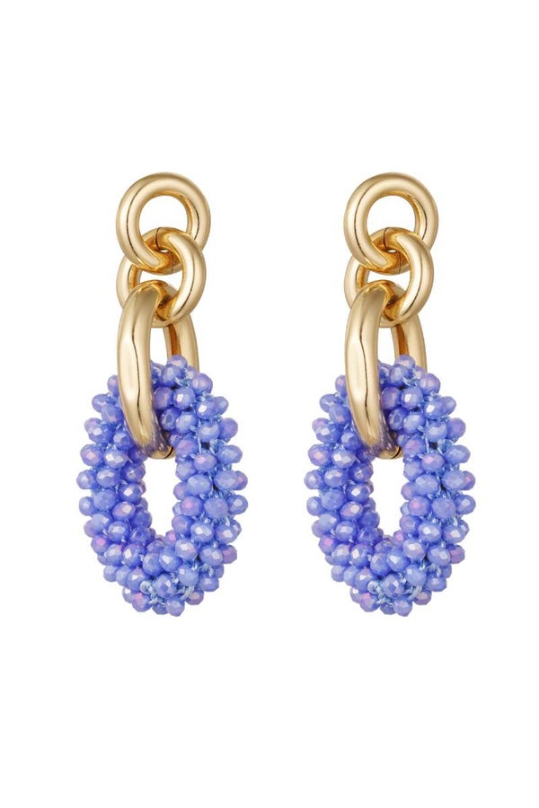 Oorbellen Bella Blauw