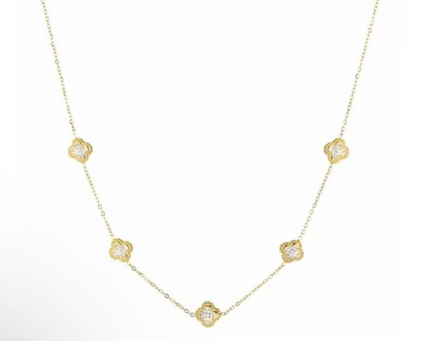 Ketting Klaver Goud