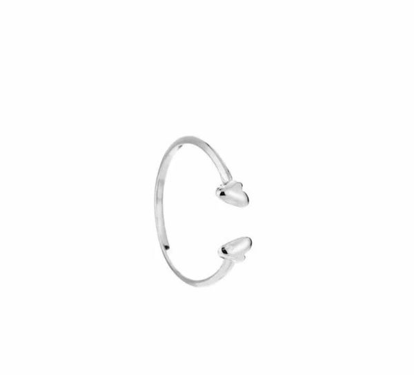 Jolie ring hart zilver