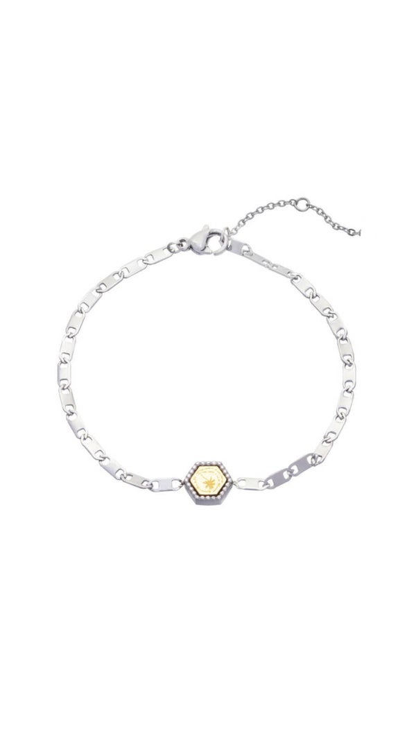Armband Palmboom Zilver