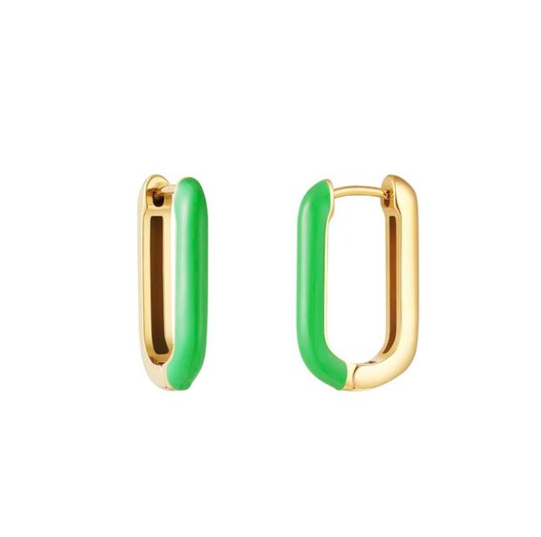 Oorbellen Haily groen Sale
