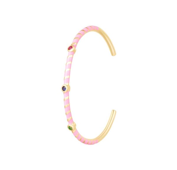 Bangle armband Juul Roze Sale