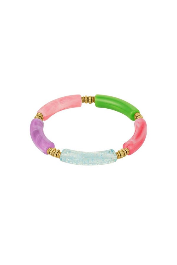 Tube armband meerkleurig