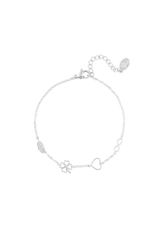 Armband met Positieve Bedels