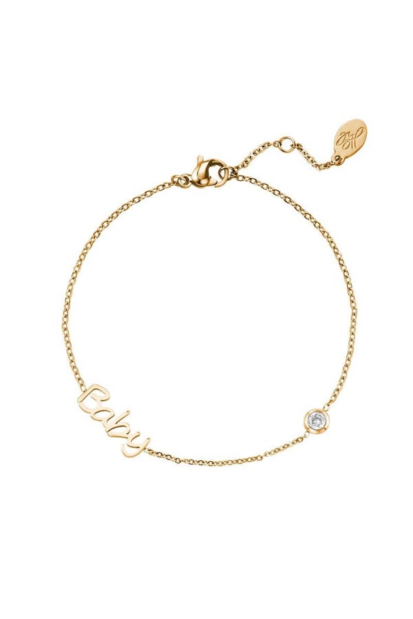 Armbandje Baby met Geboortesteen