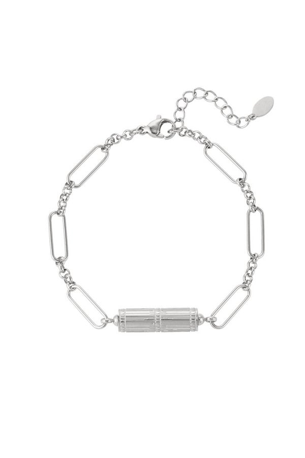 Armband Schakel met Bedel