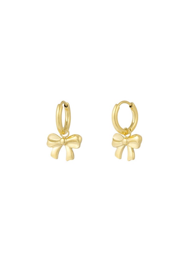 Oorbellen Bow Glow