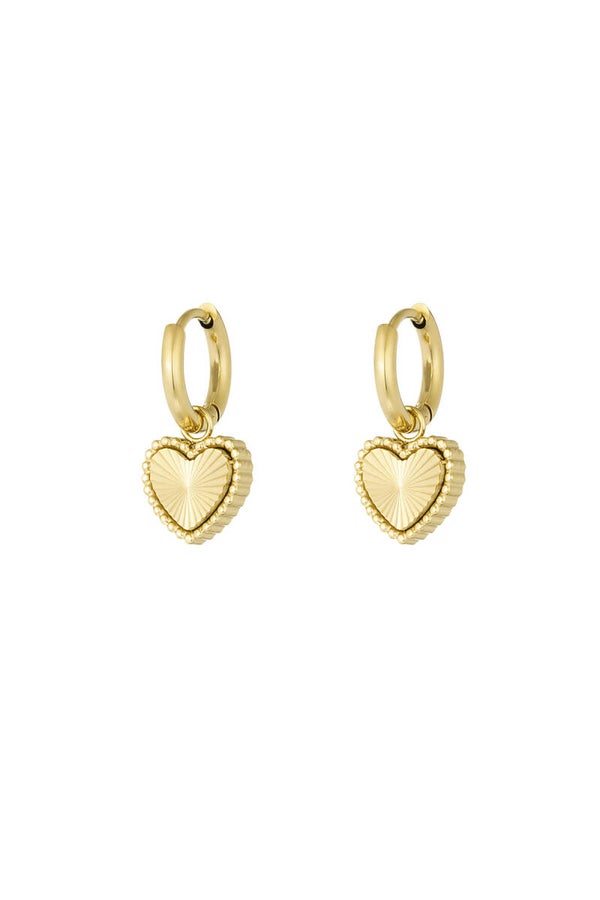 Oorbellen Heart Class