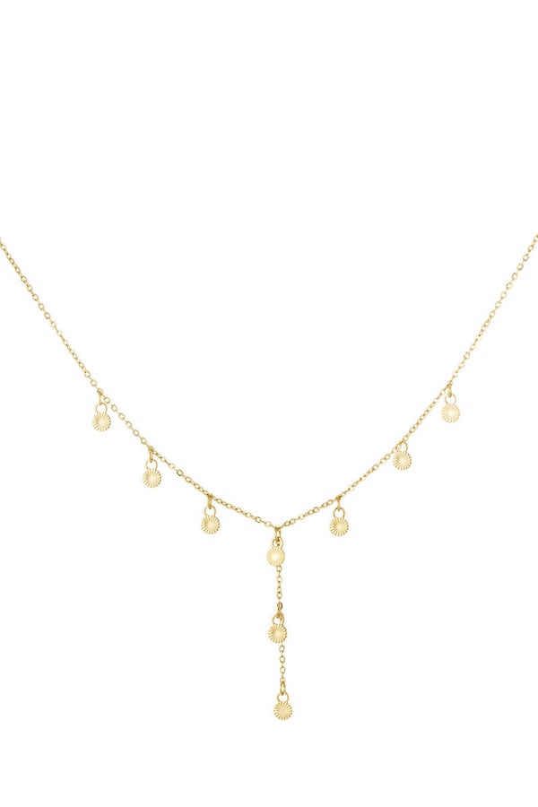 Ketting met Ronde Bedels Lang