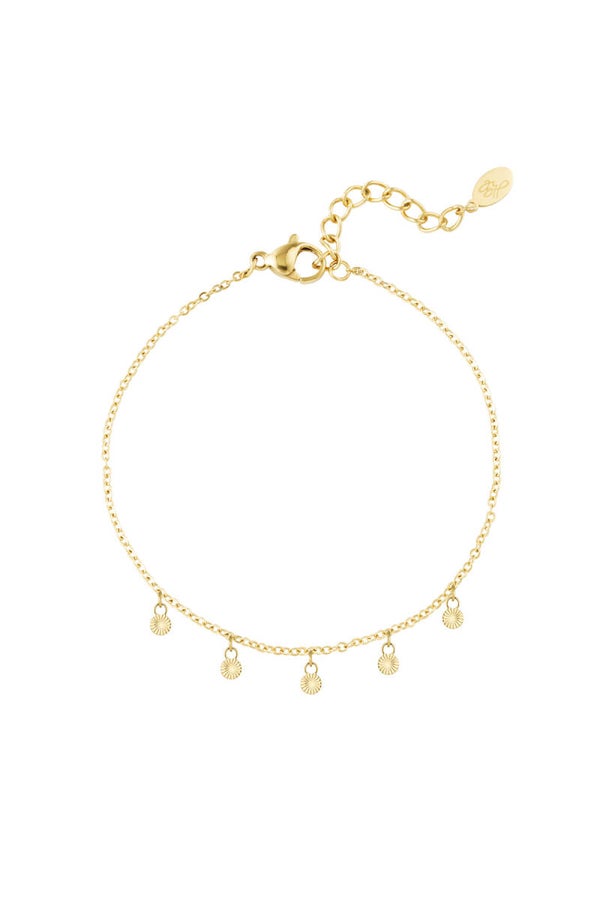 Armband met Kleine Ronde Bedeltjes