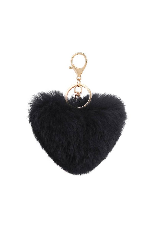 Sleutelhanger Fluffy Heart