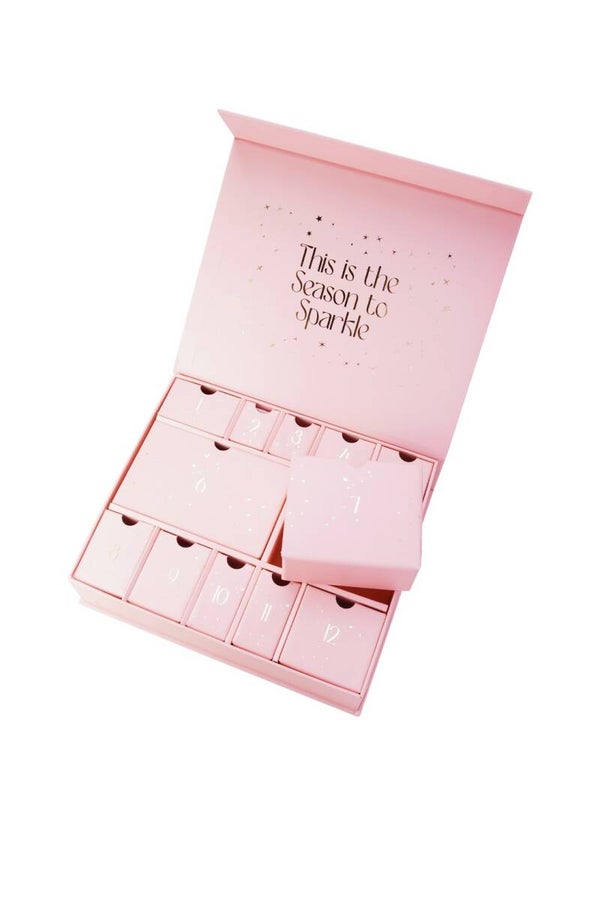 Avent Kalender Golden Shining Star