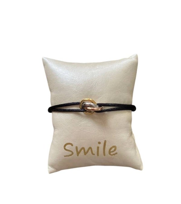 Satijnkoord Armbandje Knot