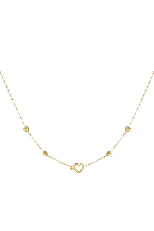 Ketting All You Need Is Love Goud