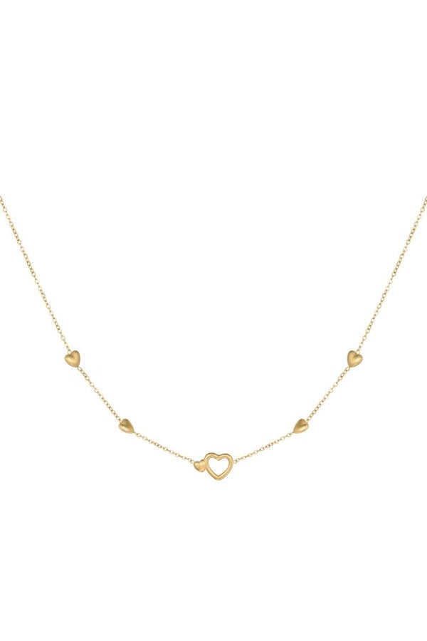 Ketting All You Need Is Love Goud