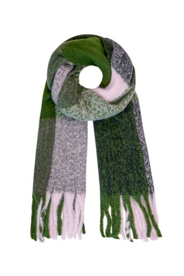 Sjaal Ombre multi Groen