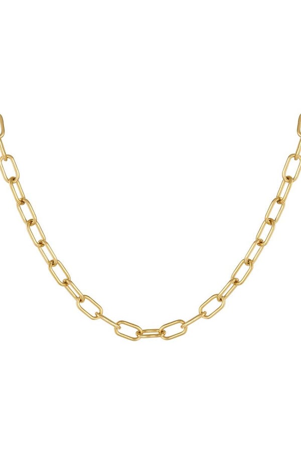 Schakel Ketting Rowina Goud