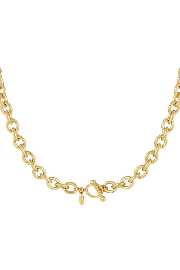 Schakel Ketting Rosina Goud Sale Item
