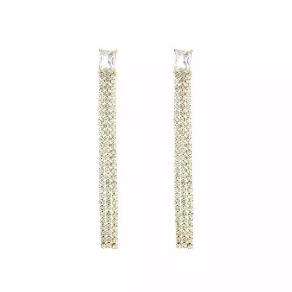 Oorbellen Strass Life Goud