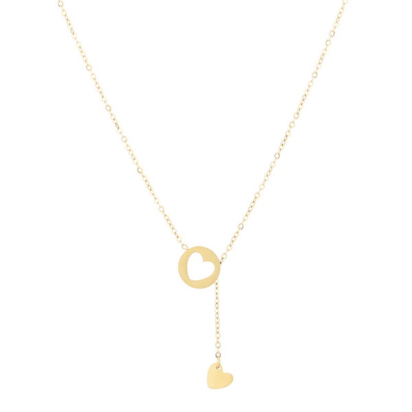Ketting Falling Heart Goud