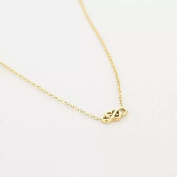 Ketting Infinity Love Goud