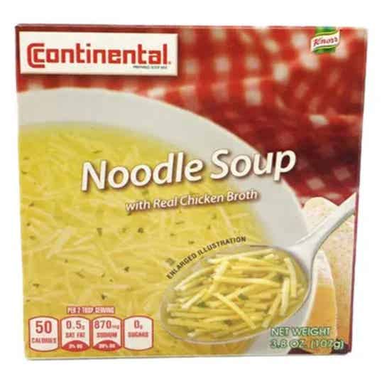 Continental Noodle Soup With Real Chicken Broth 107 gr