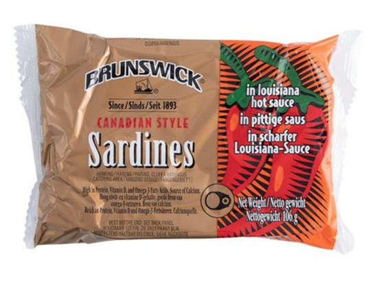Brunswick Sardines In Louisiana Hot Sauce 106 gr