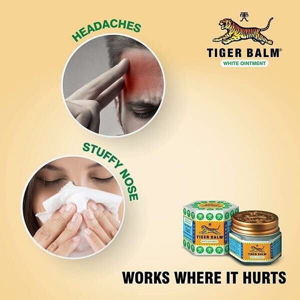 X Tiger Balm White Ointment Cream 20 gr