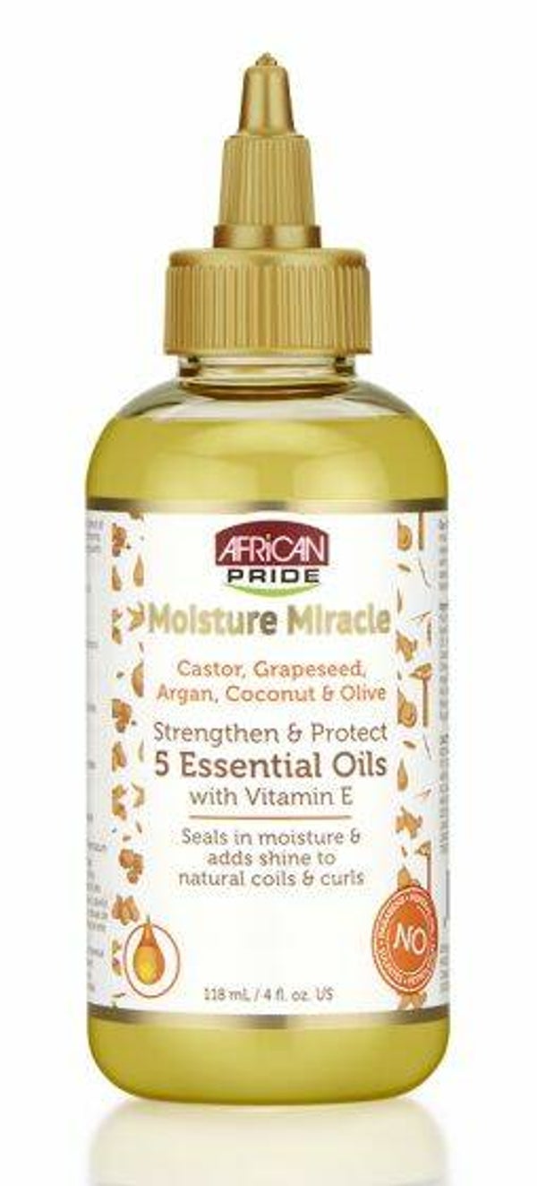 African Pride Moisture Miracle 5 Essential Oils 115 ml