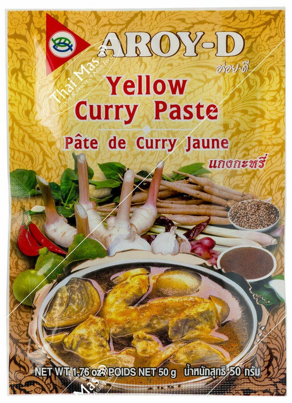 Aroy-D Yellow Curry Paste 50 gr