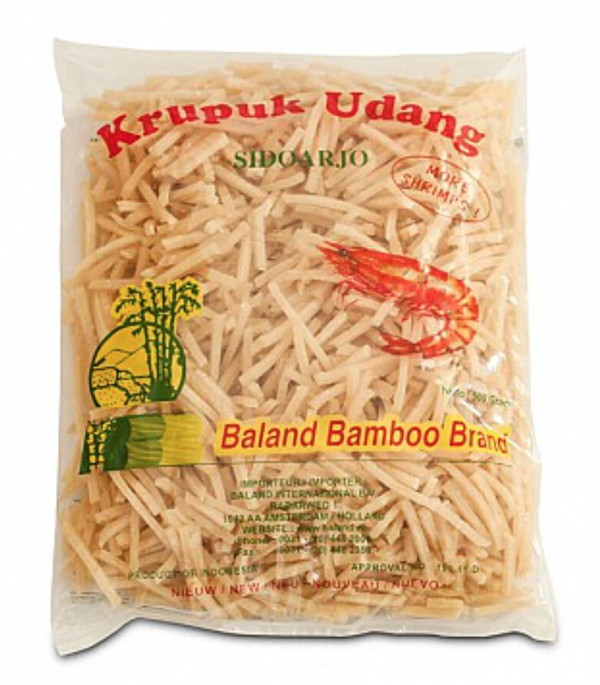 "Baland Bamboo Brand Krupuk Udang Sidoarjo Ongebakken 500 gr