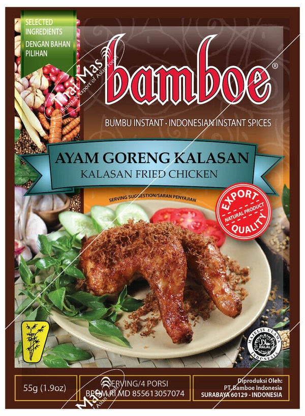 Bamboe Ayam Goreng Kalasan Fried Chicken 55 gr