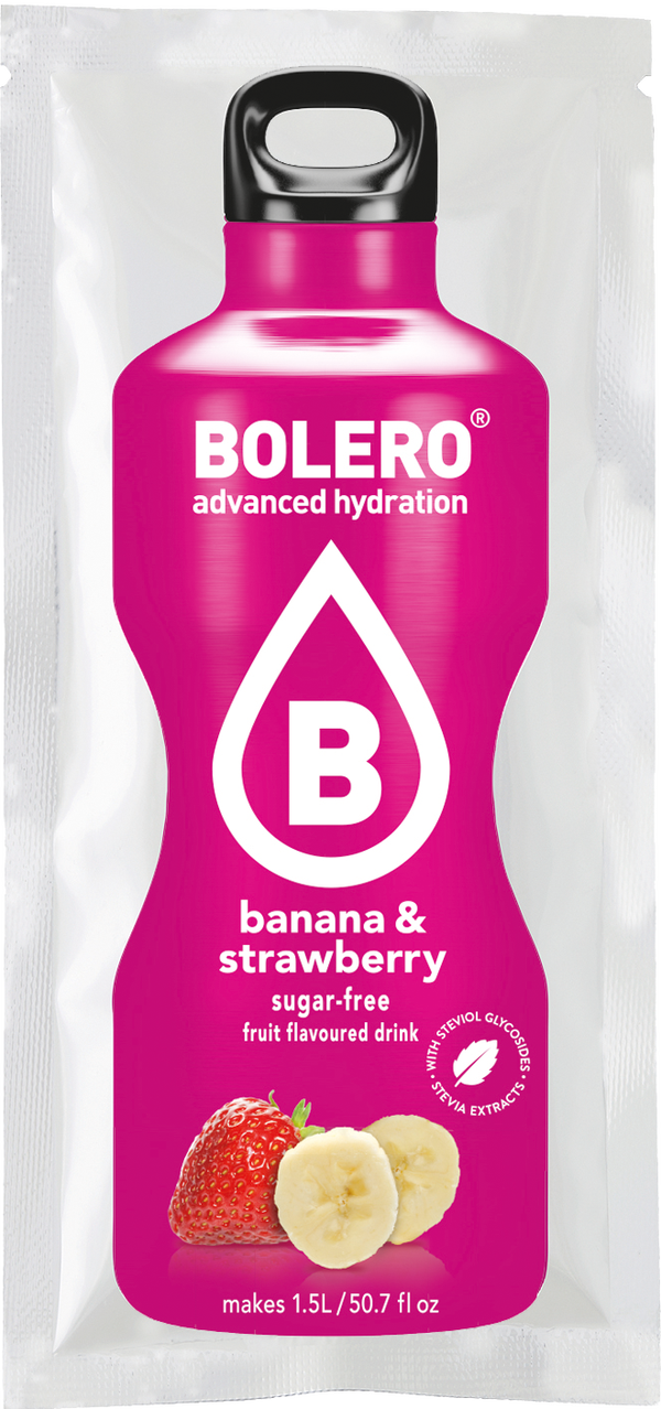 Bolero Banaan Aardbei 9 gr