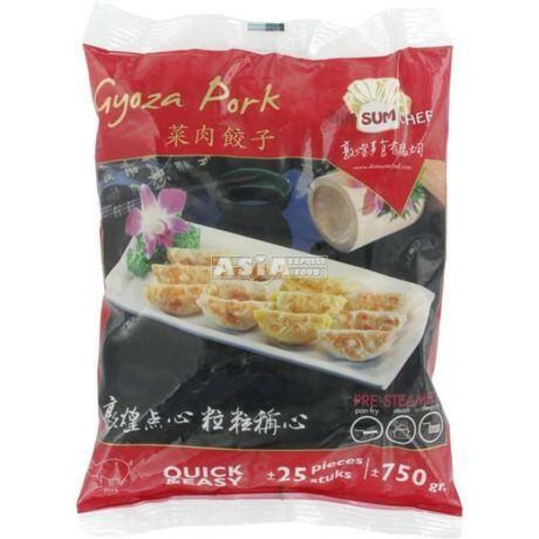 ❄️Dim Sum Chef Gyoza Pork 750 gr