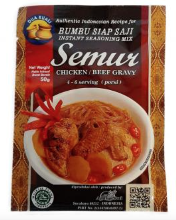 Dua Kuali Bumbu Semur Chicken/Beef Gravy 50 gr