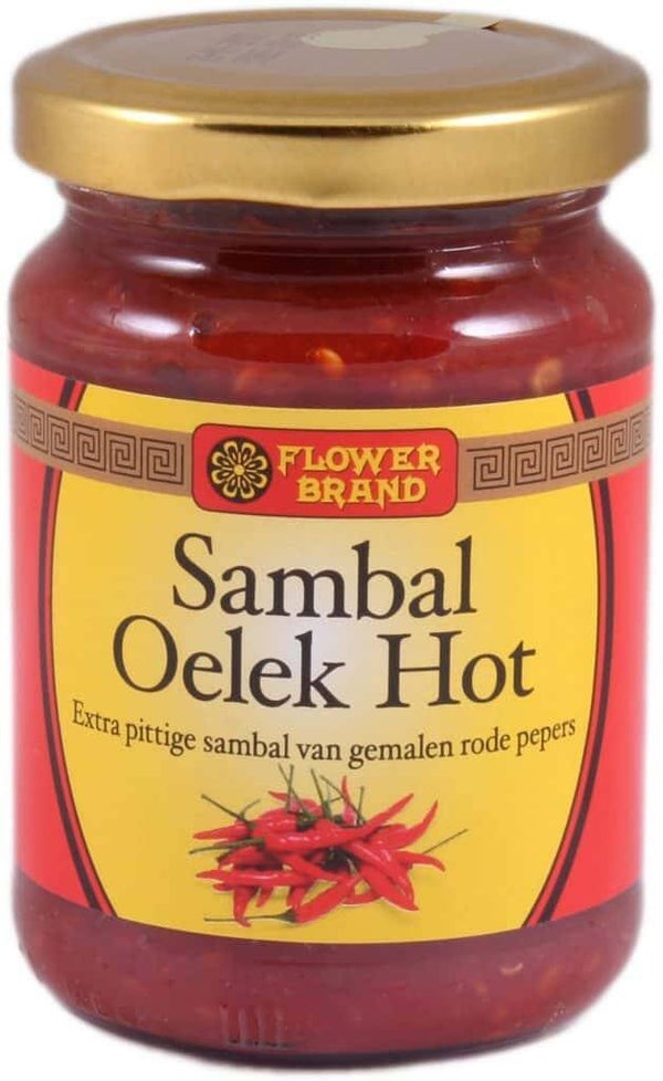 Flowerbrand Sambal Oelek Hot 200 gr