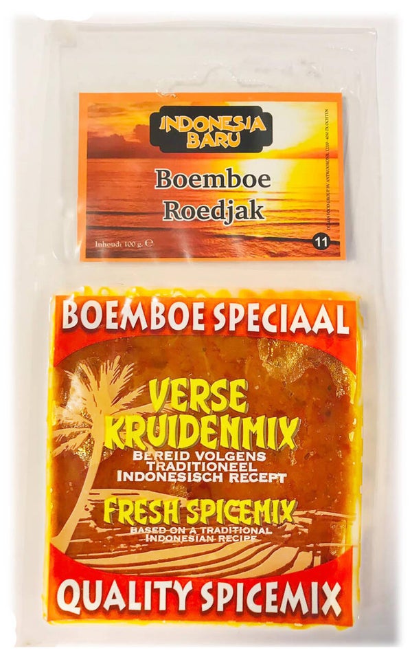Indonesia Baru 11 Boemboe Roedjak 100 gr