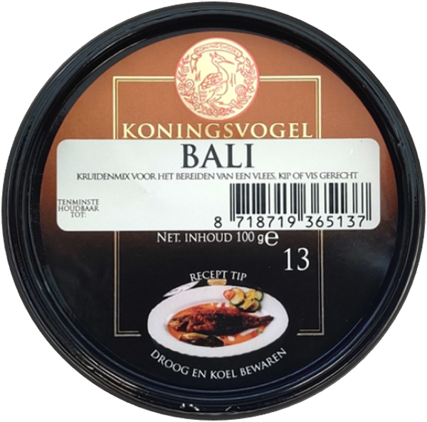 Koningsvogel Bali Mix 100 gr