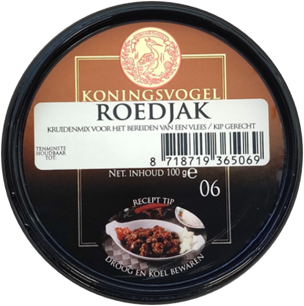Koningsvogel Roedjak Mix 100 gr