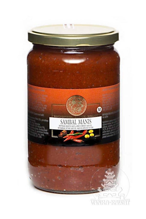 Koningsvogel Sambal Manis 750 gr