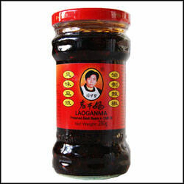 Lao Gan Ma Preserved Black Beans In Chilli Oil 280 gr