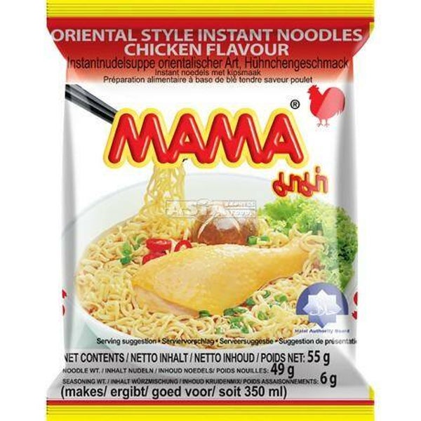 Mama Instant Noodles Chicken Flavour 55 gr