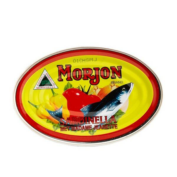 Morjon Sardines In Tomatensaus En Madame Jeanette 215 gr