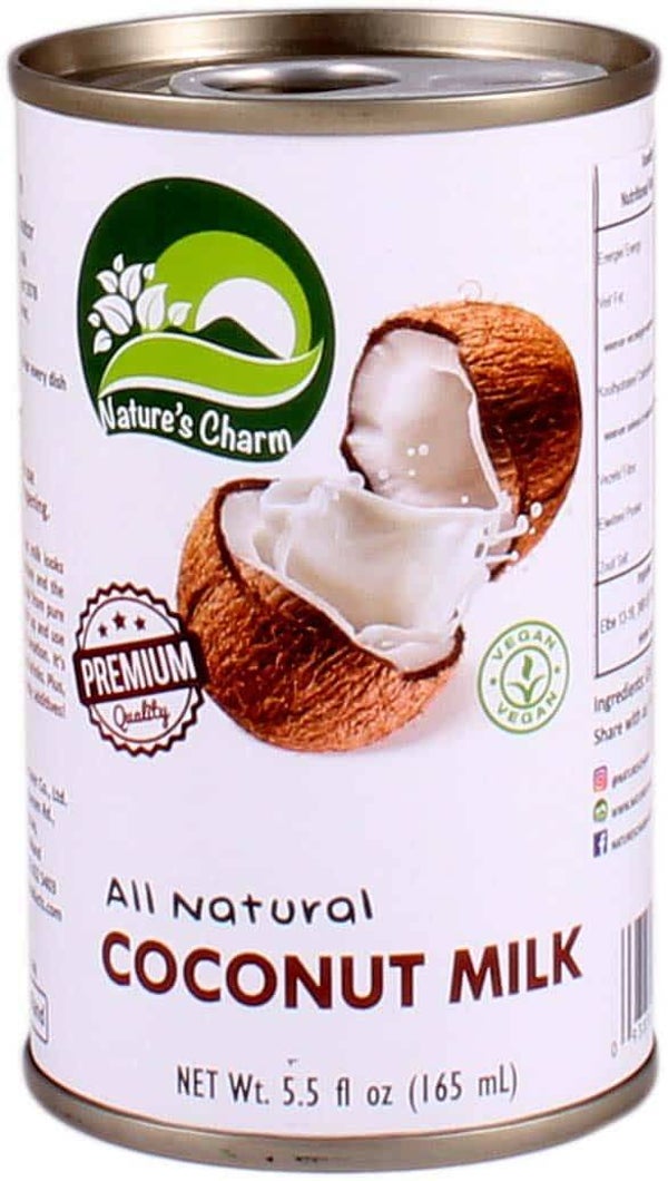 Nature's Charm Coconut Milk All Natural 165 ml