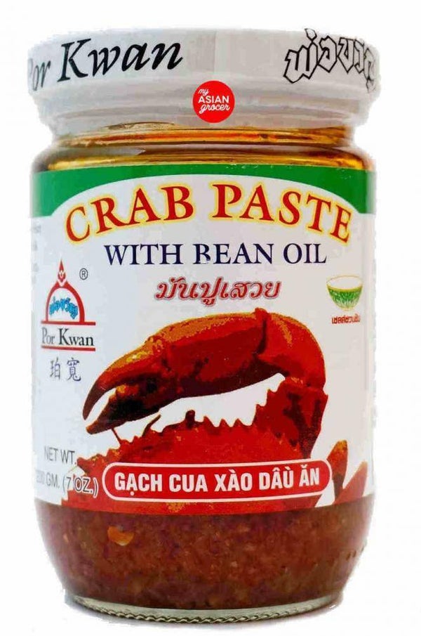 Por Kwan Crab Paste With Bean Oil 200 gr.