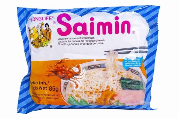 Longlife Saimin Japanse Bamie Krab 85 gr