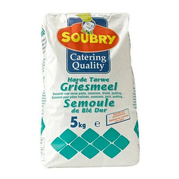 Soubry Semolina (Griesmeel) 5 kg