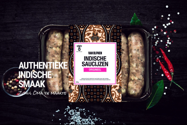 ❄️Van Olphen Indische Saucijzen Origineel 400 gr